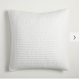 WEST ELM tencel euro shams {NWT} - set of 2